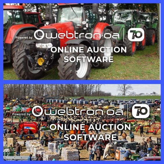 Agricultural auction software 