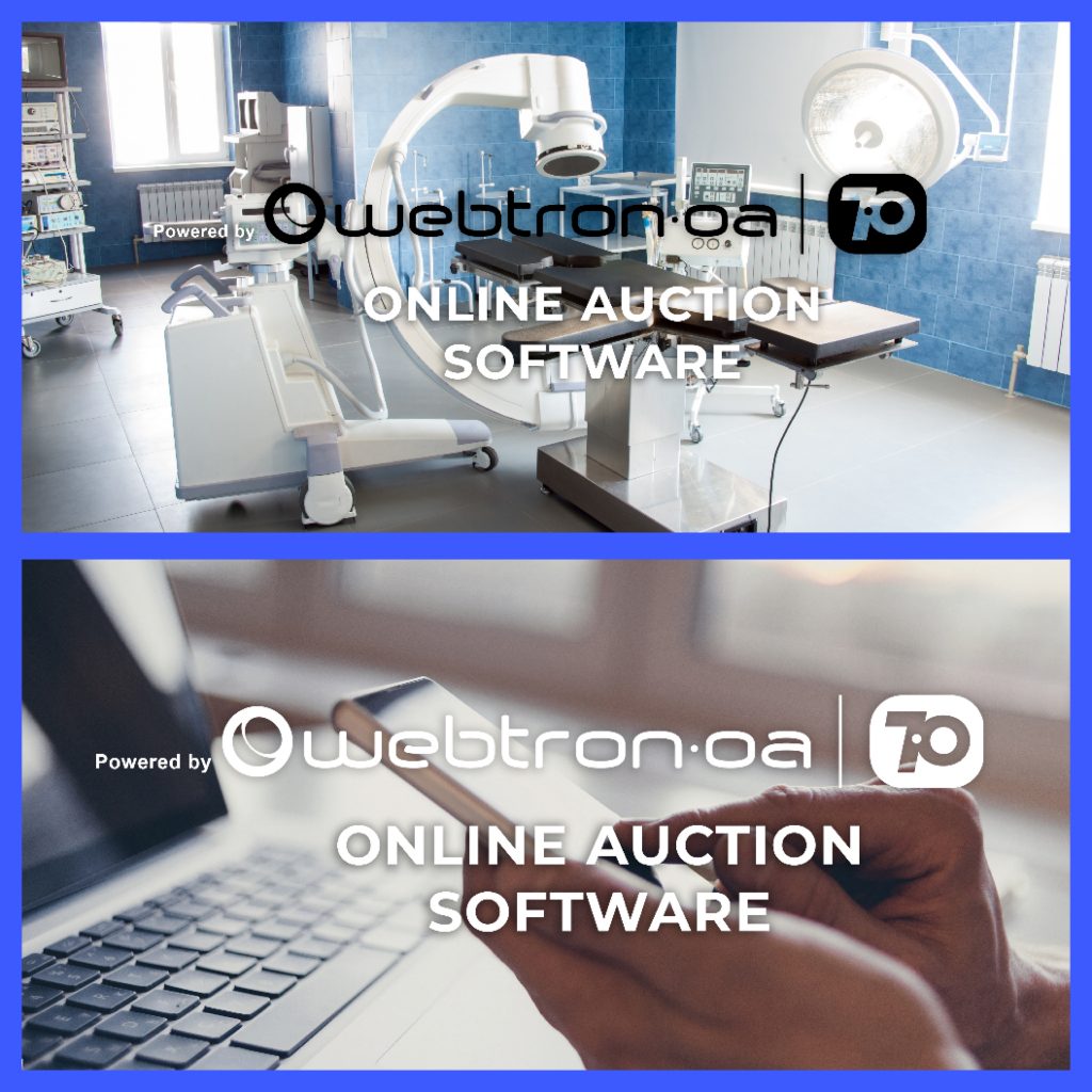 Medical supply online auction software. 