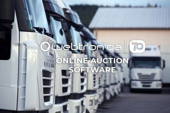 Truck online auction software