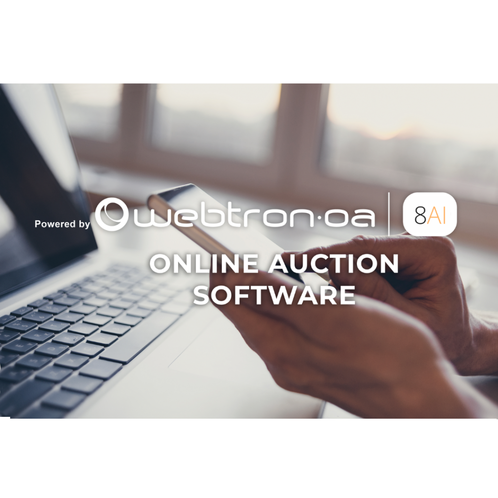 Government auction software webtron 8.0 artificial intelligence. 