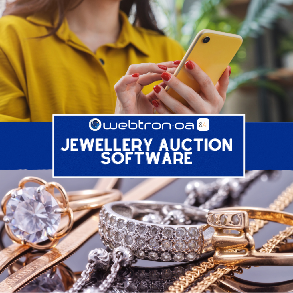 Jewellery online auction software webtron version 8.0AI