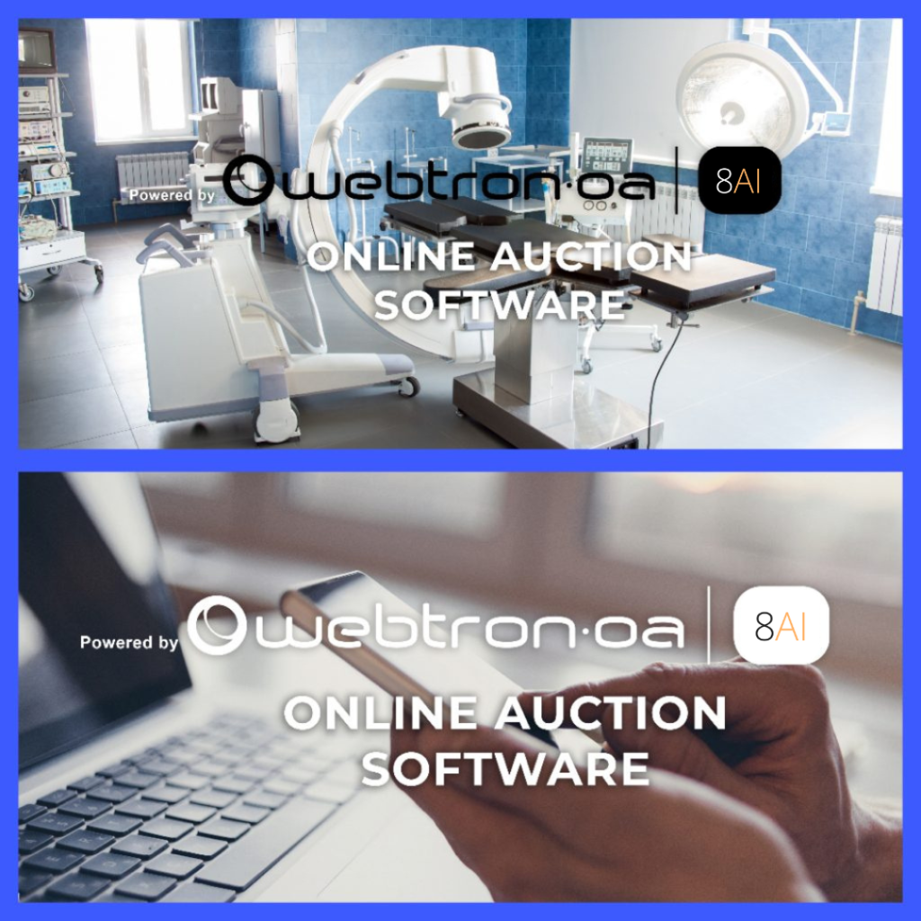 Webtron 8.0 Artifical intelligence medical auction software. 