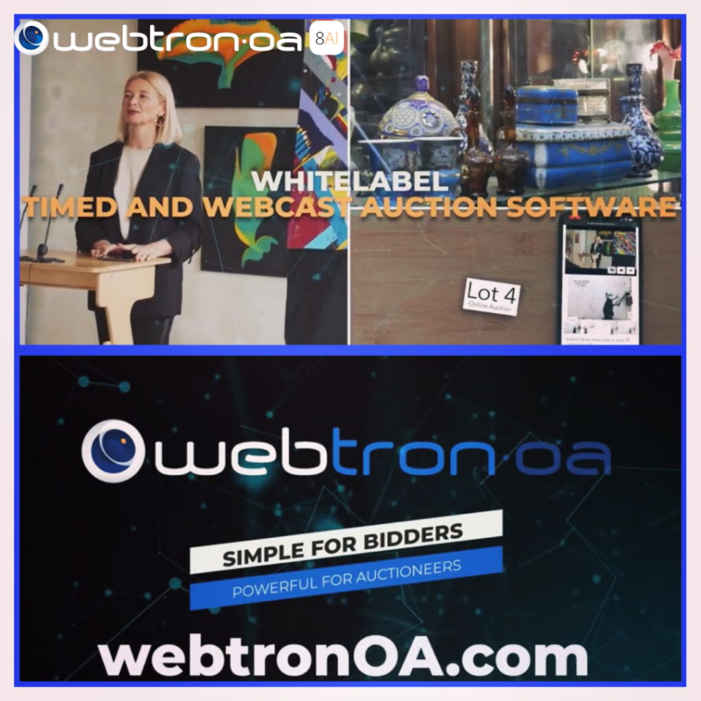 Webtron 8.0AI remarketing auction software. 